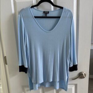 ❤️Jones New York Blue Relaxed Top